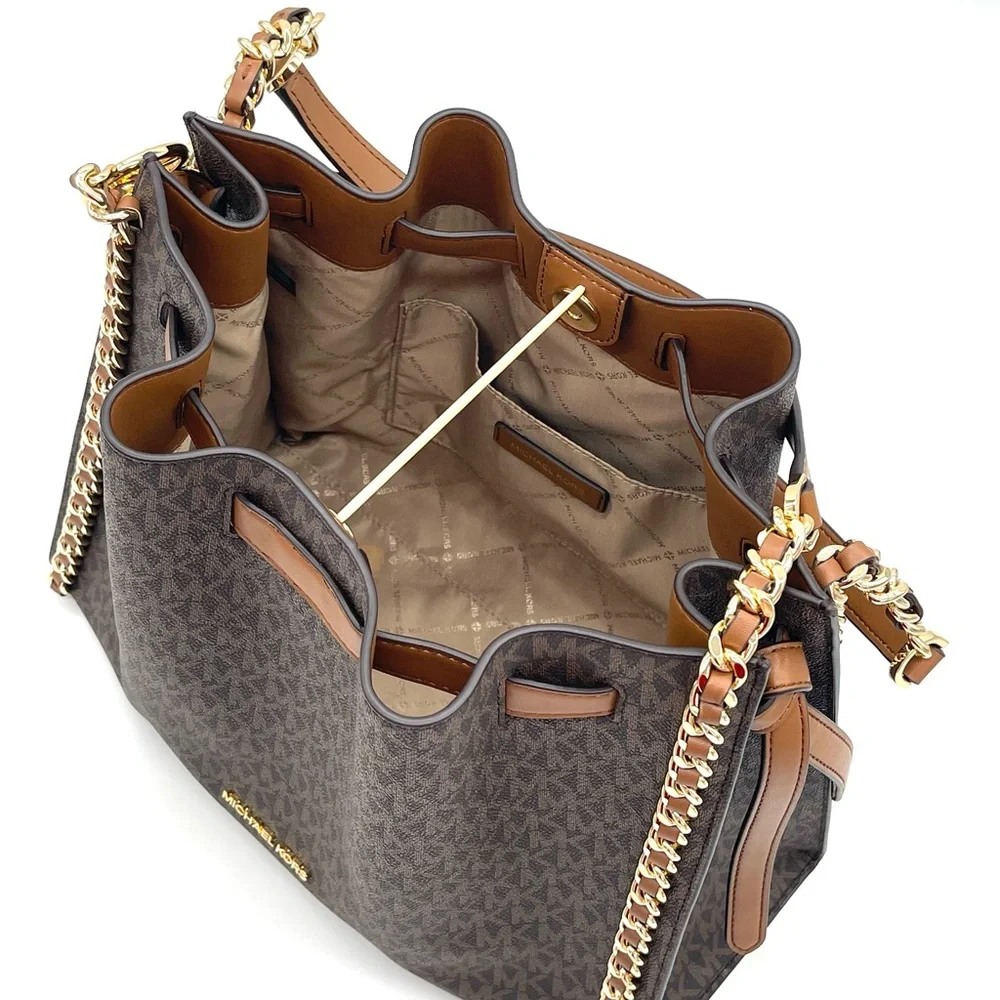 Michael Kors Mina Large Chain Shoulder Bag